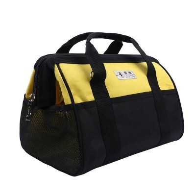 China Wholesale Canvas Car Electrician Garden Tool Bag,Custom Painters Construction Carpenters Kit Tool Bag